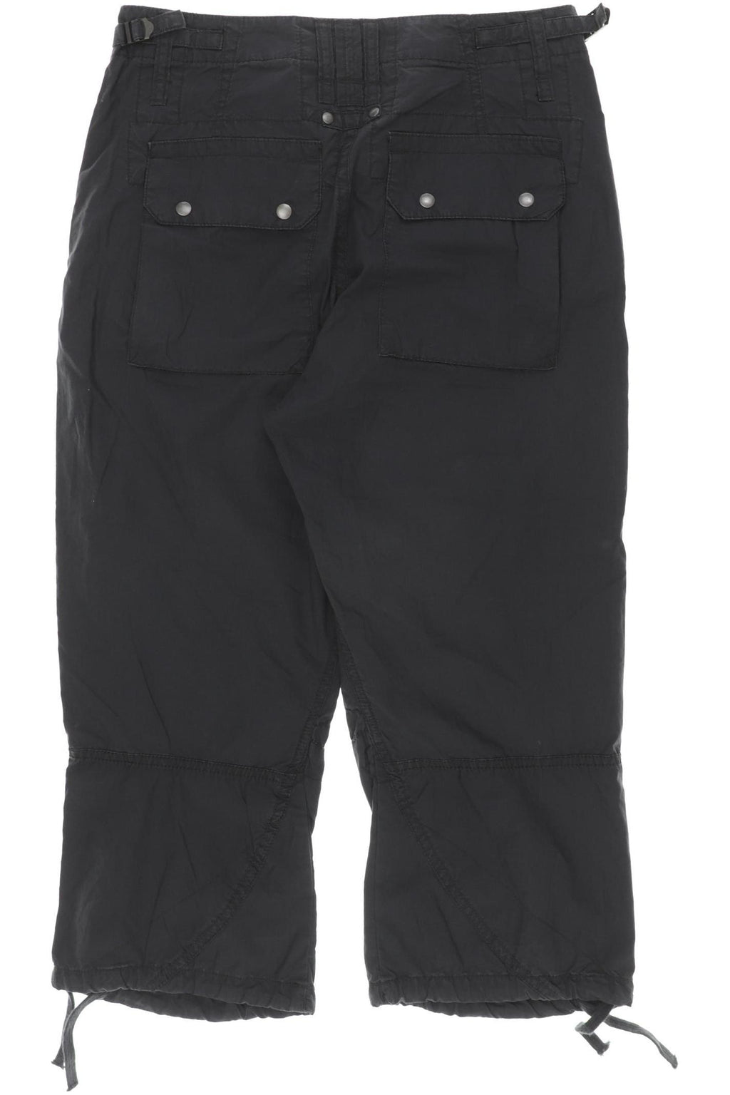 H&M Women's Trousers Gray EU 34 Cotton 5