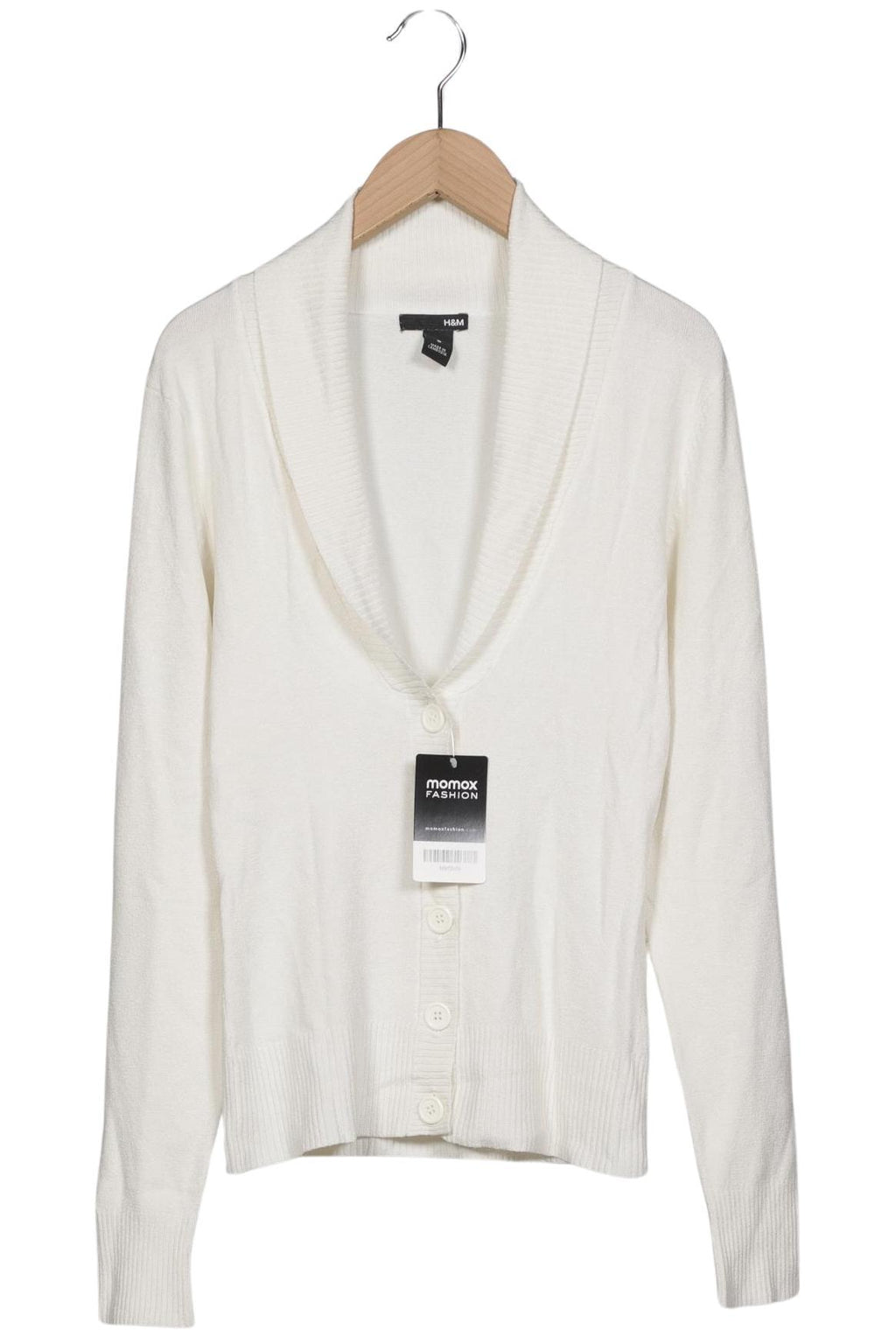 H&M Women Cardigan Cream White S 4