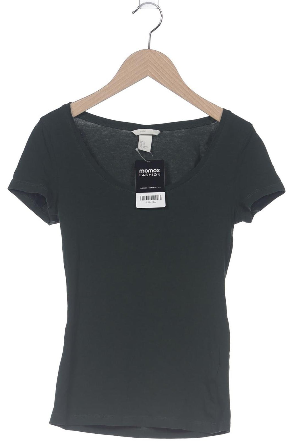 H&M Damen T-Shirt Grün XS 3