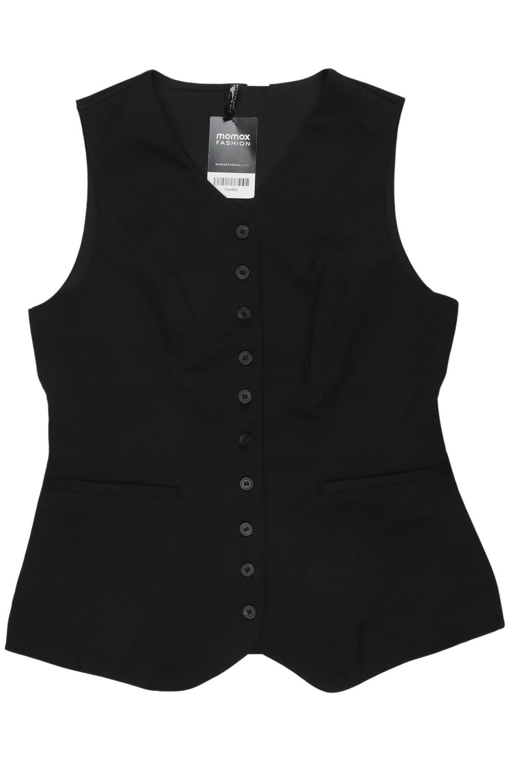 H&M Damen Weste Schwarz M 2