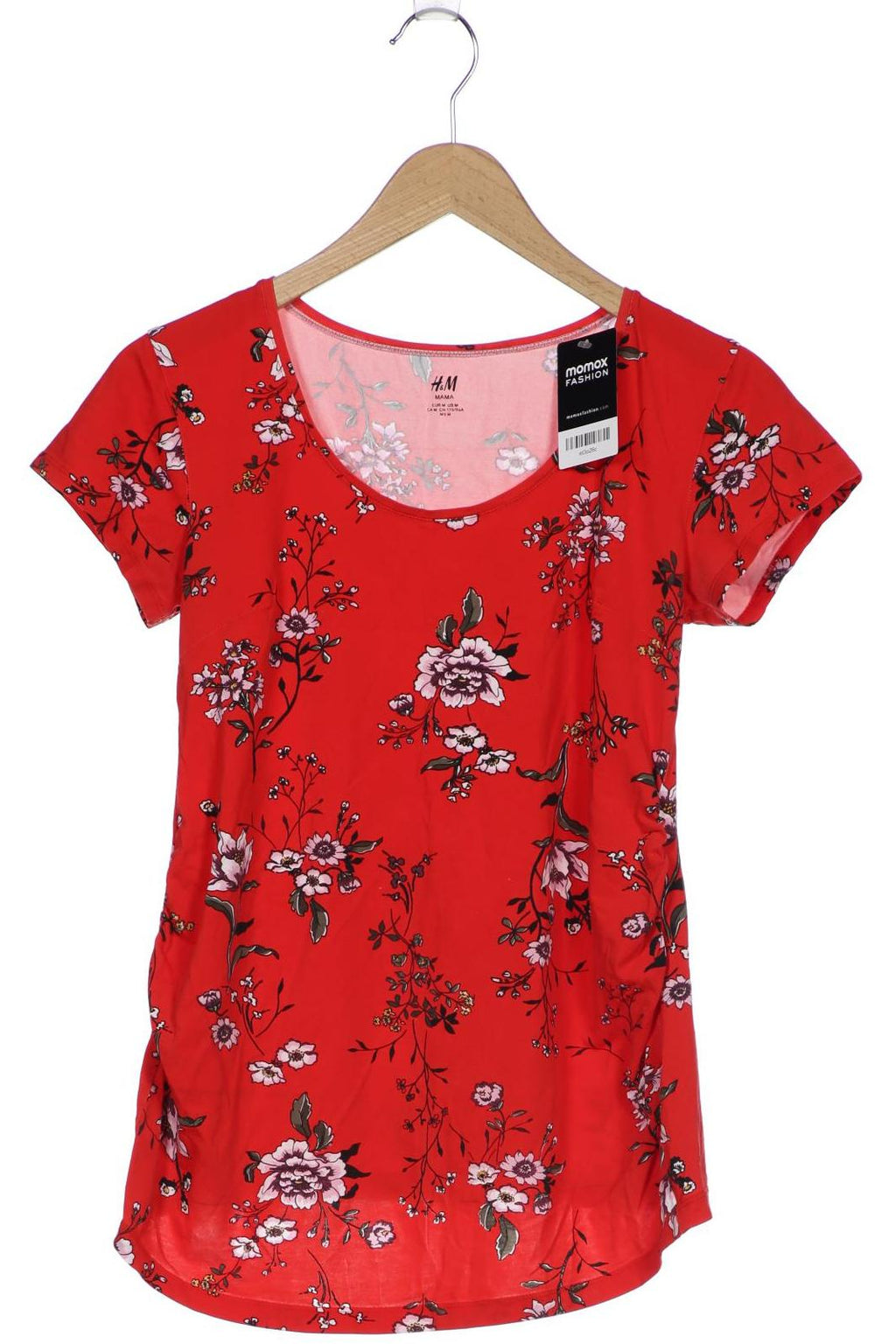 H&M Mama Damen T-Shirt, Rot, Gr. M 2