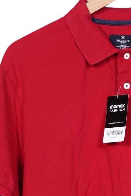 Hackett London Herren Poloshirt Rot XL 3