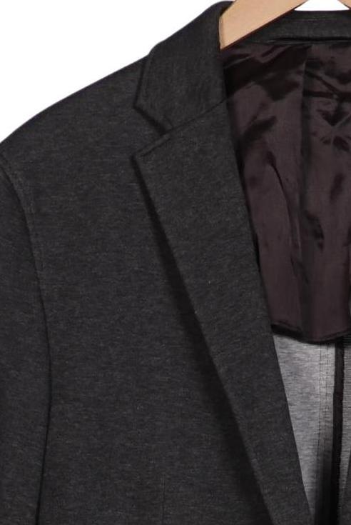 Hackett London Men Blazer Gray EU 56 Cotton Blend Second Hand 4