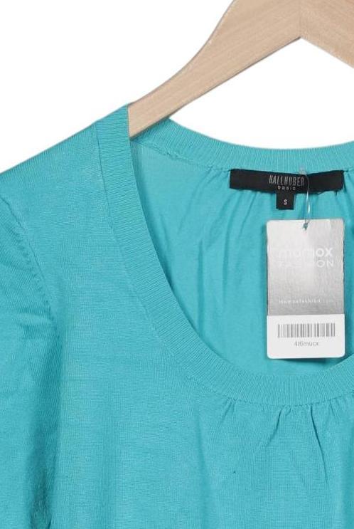 Hallhuber Damen Pullover Türkis Gr. S 4
