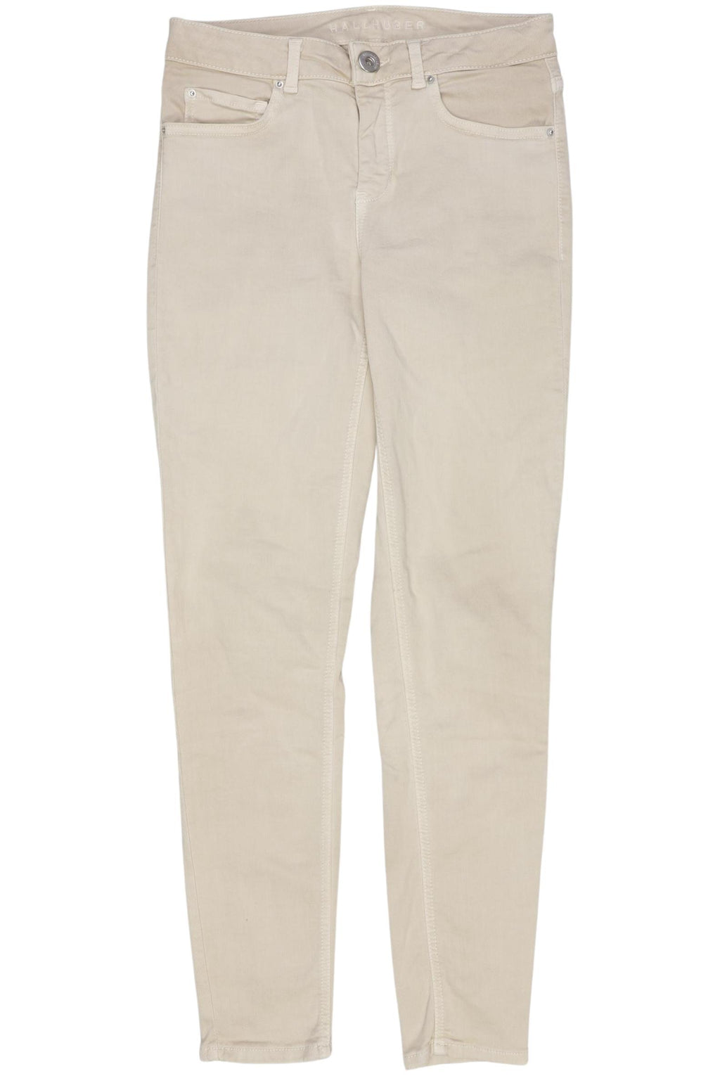 Hallhuber Damen Stoffhose Beige EU 36 3