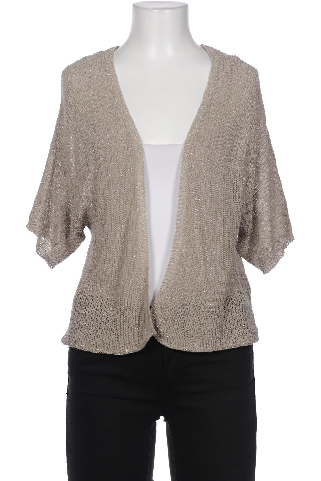 Hallhuber Knit Cardigan Beige Size S 5