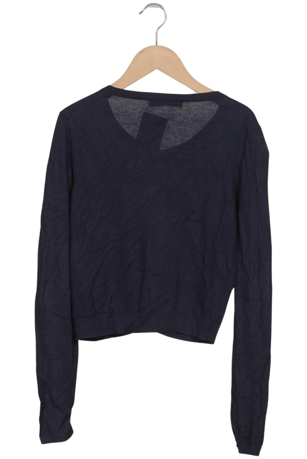 Hallhuber Knit Jacket Navy Blue Size S 6