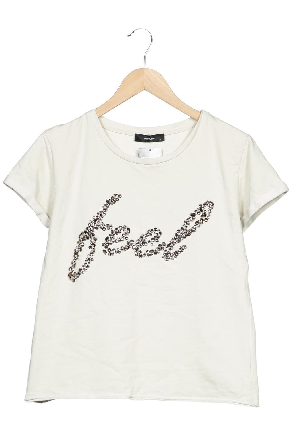 Hallhuber T-Shirt Cream White M 2