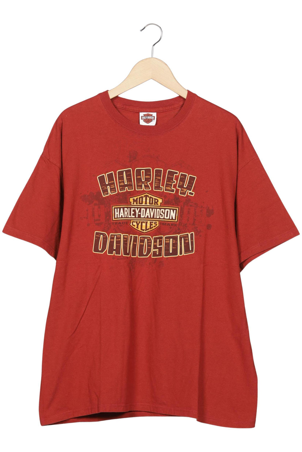 Harley Davidson Herren T-Shirt, Rot, Gr. XL 2