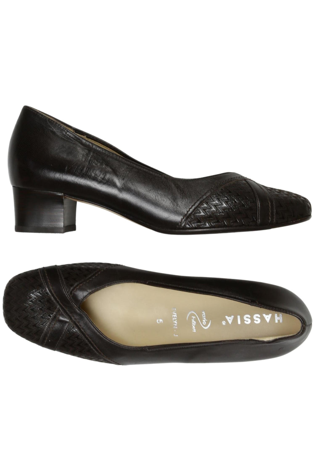 Hassia Women's Pumps Brown EU 38 Leather 2