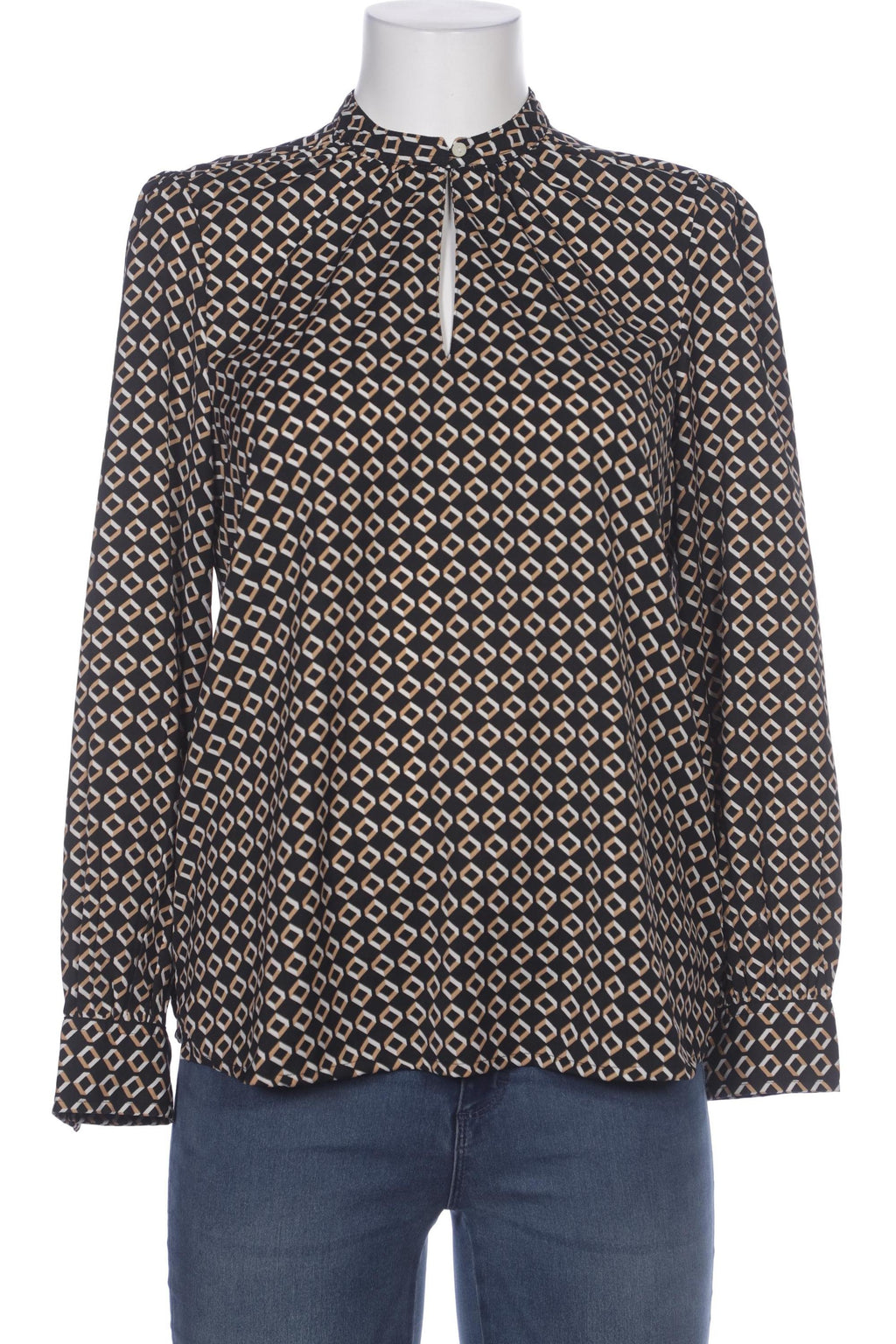 Heine Women's Blouse Black EU 38 Synthetic 8