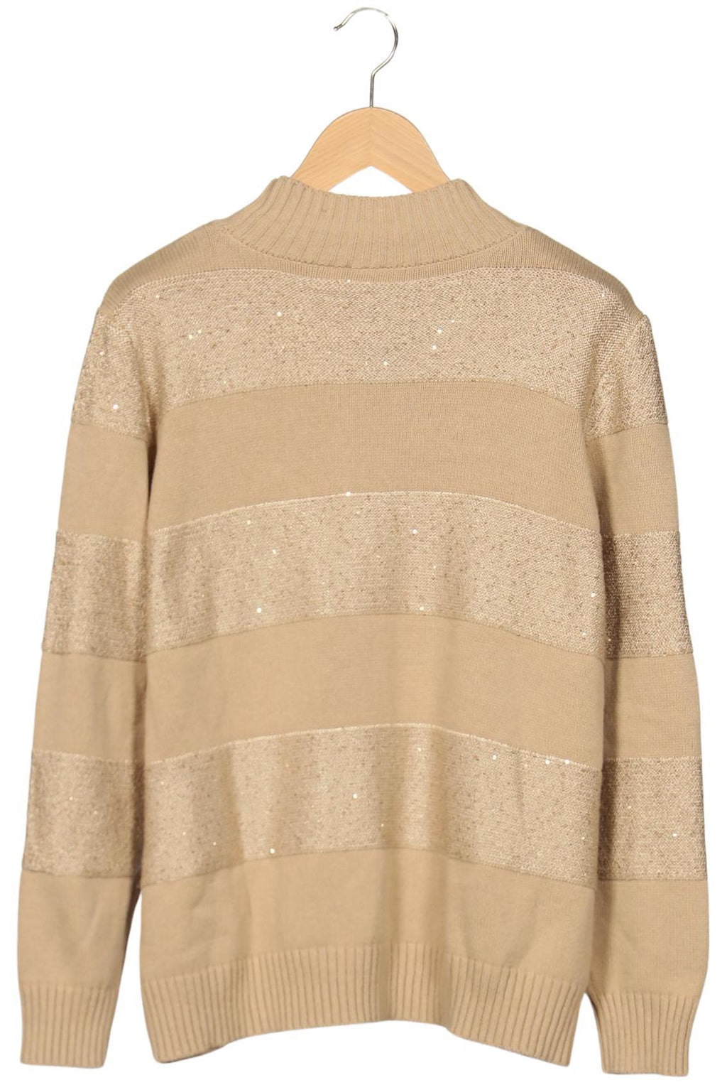 Heine Damen Pullover, Beige, Gr. EU 42 3