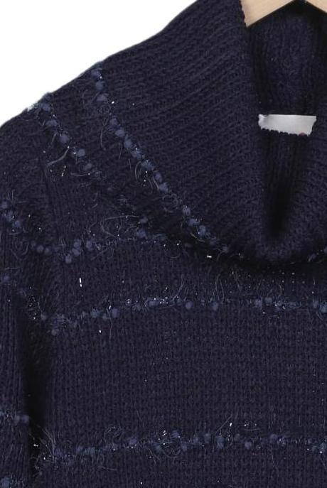 Helena Vera Women's Sweater Navy EU 36 4