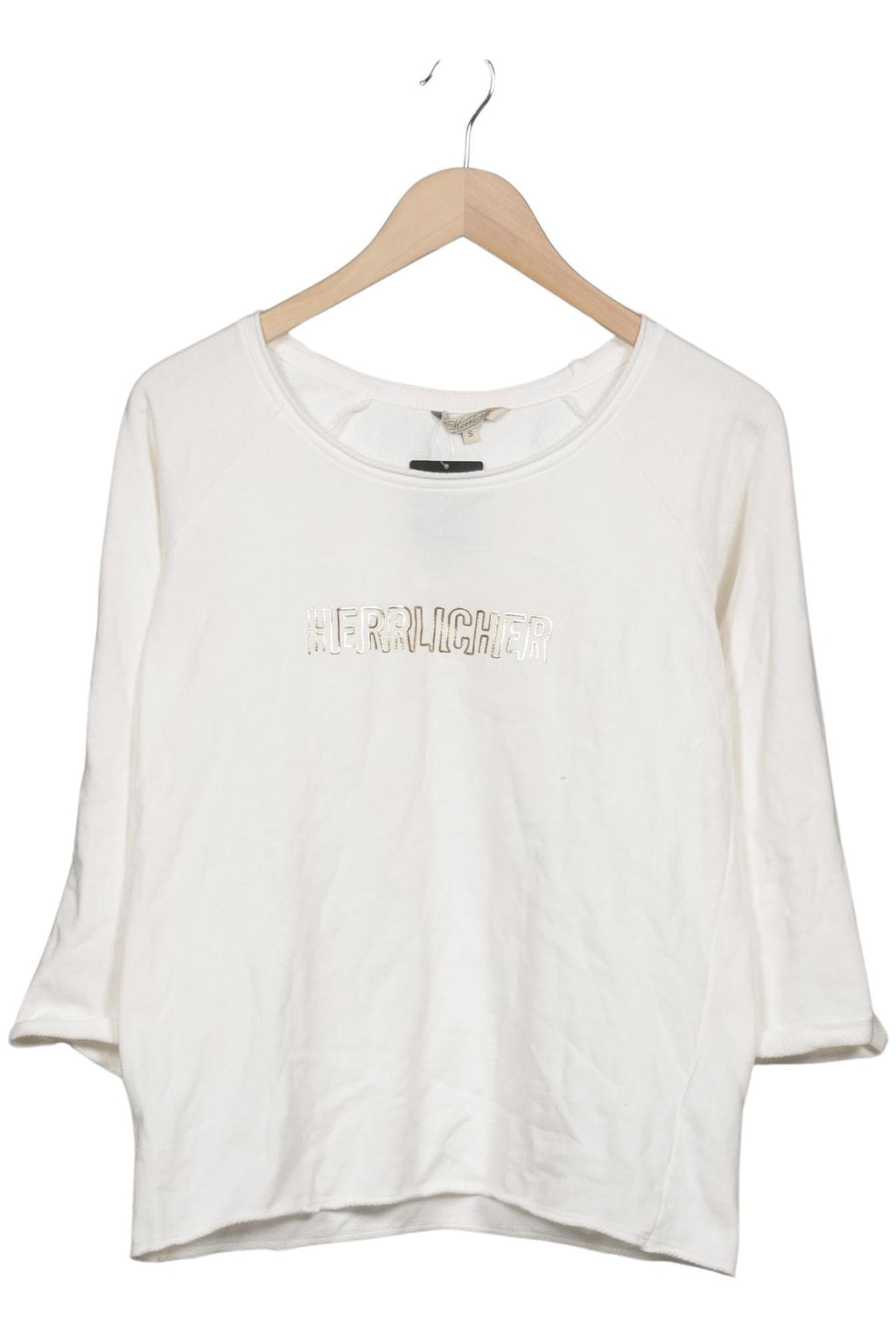 Herrlicher Women's Long Sleeve Shirt White/Size S 2