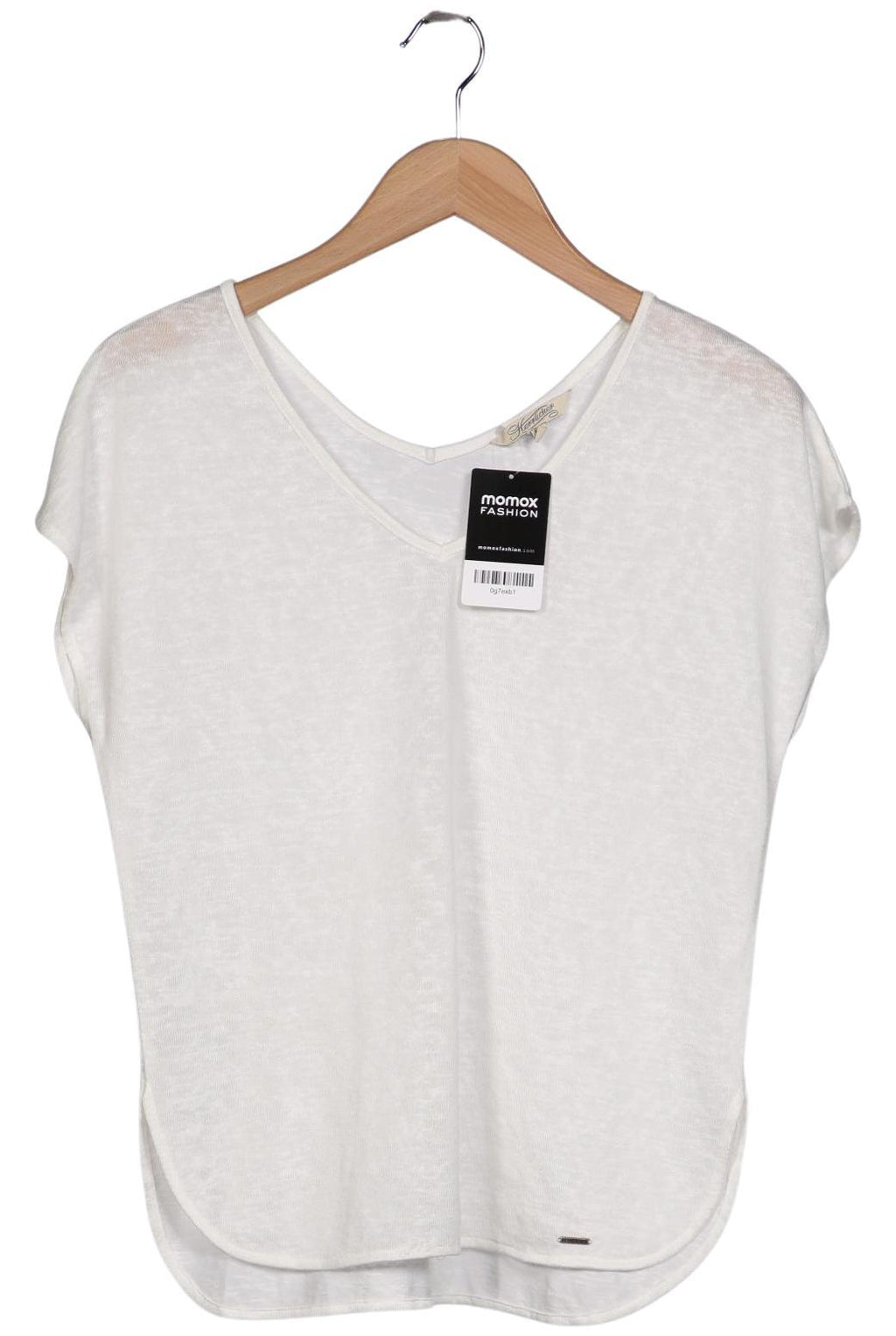 Herrlicher Women T-Shirt Cream White Size XS 2