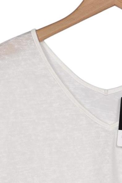Herrlicher Women T-Shirt Cream White Size XS 3