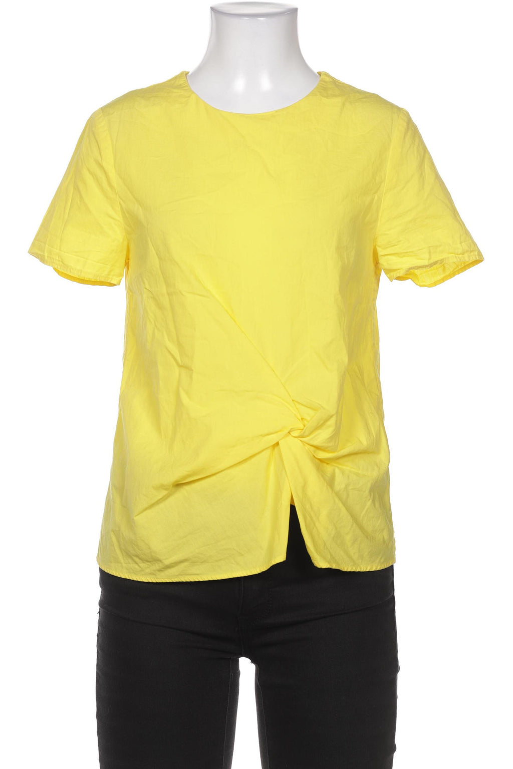 hessnatur Women's Blouse Yellow EU 34 Cotton 4
