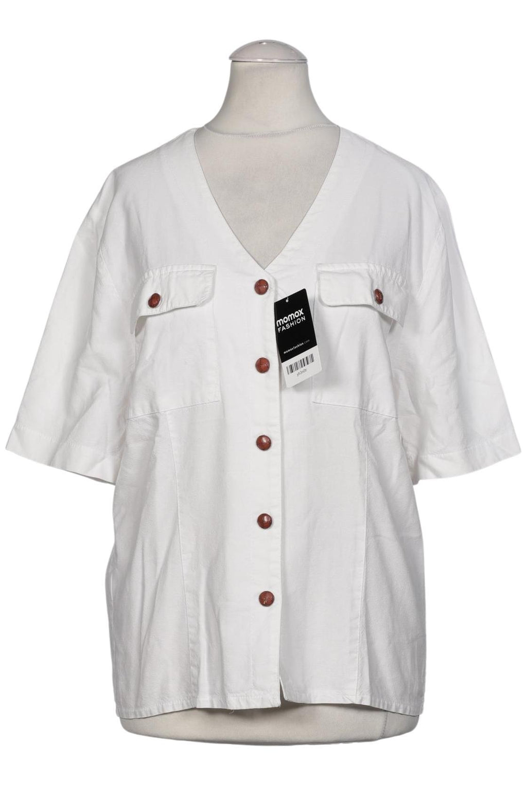 hessnatur Women's Blouse White Size S 4