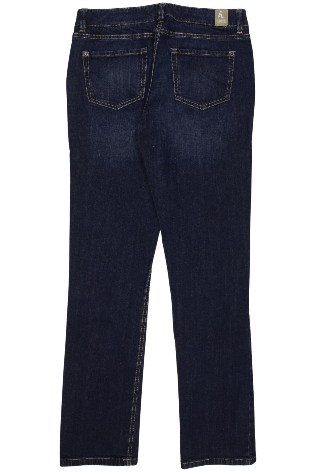 hessnatur Damen Jeans Navy Blue EU 38 Cotton Elastane Second Hand 3