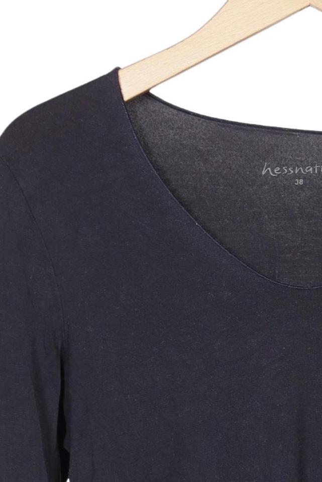 hessnatur Women Long Sleeve Shirt Navy EU 38 5