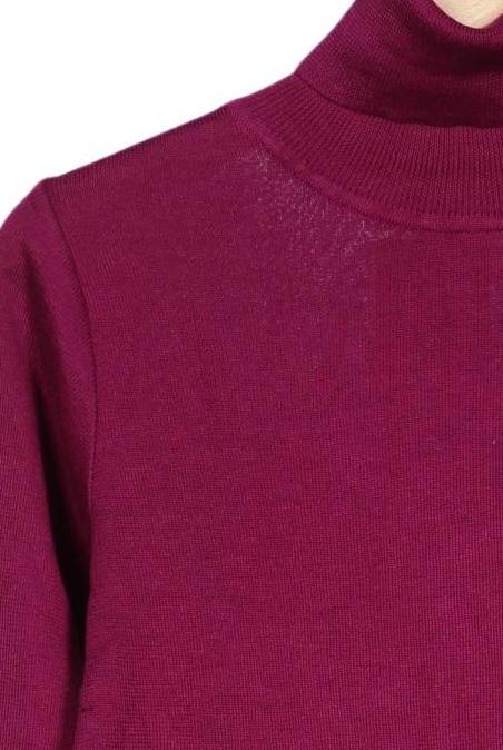 hessnatur Women's Sweater Purple EU 36 Cotton 4