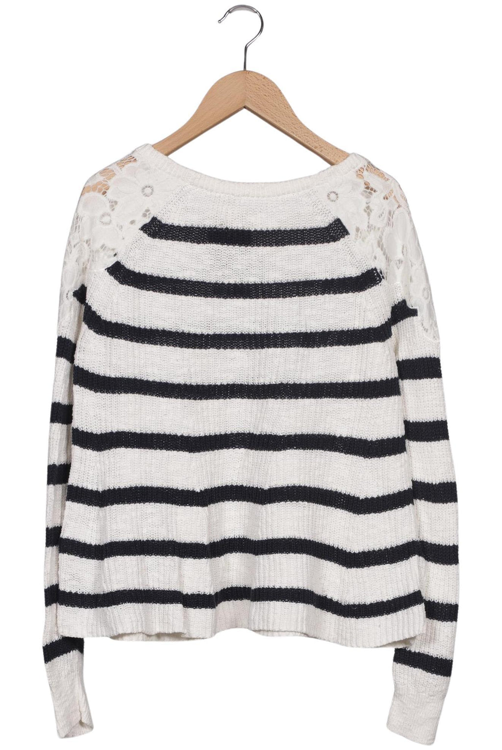 hessnatur Pull Femme Blanc Taille S Coton 5