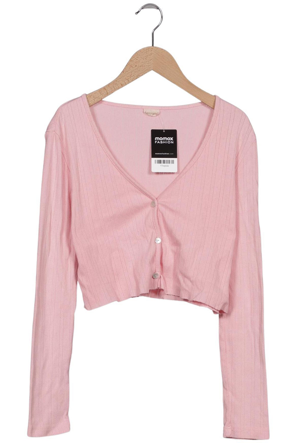 hessnatur Damen Strickjacke Pink EU 38 4