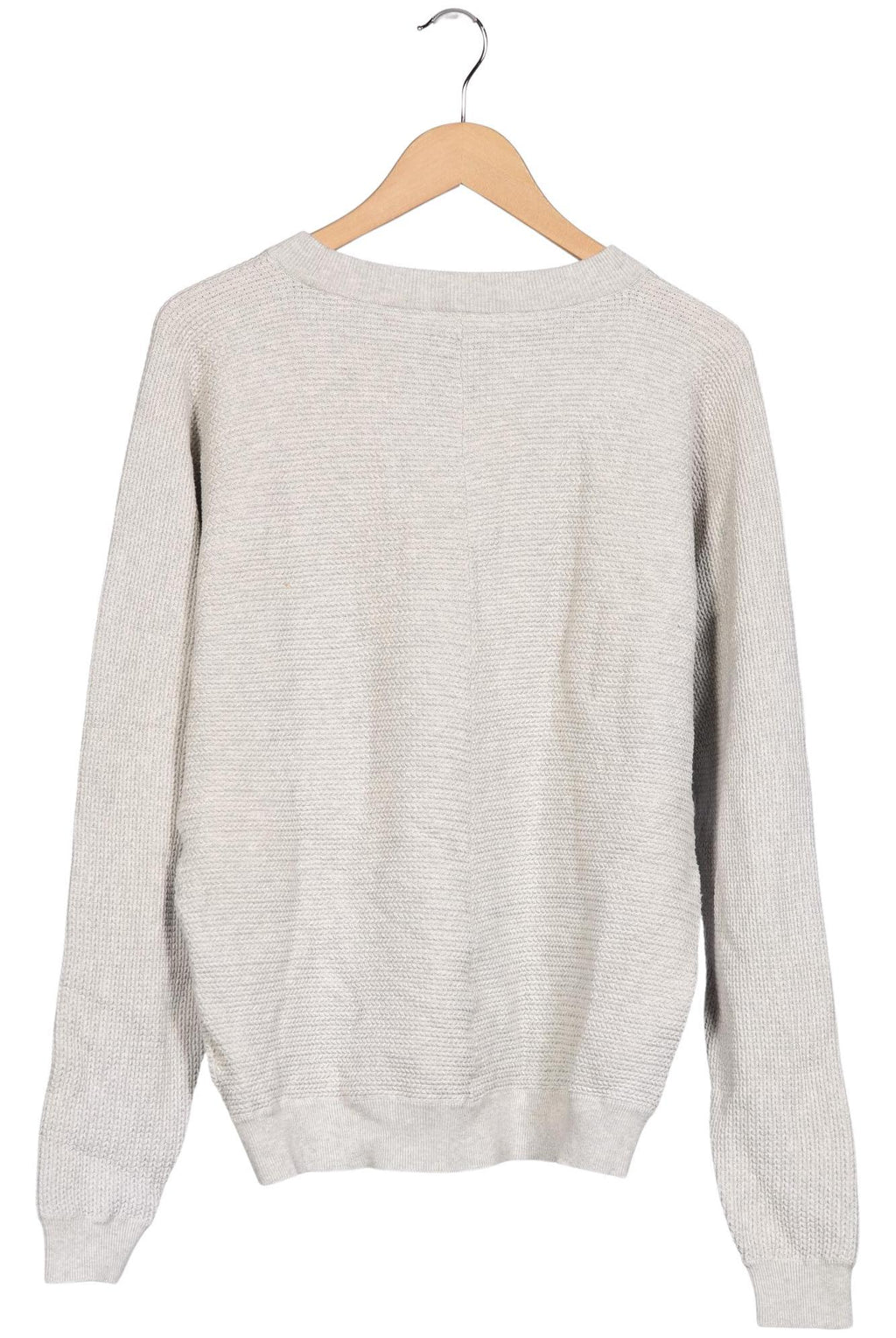 hessnatur Men Sweater Grey Size S Cotton 6