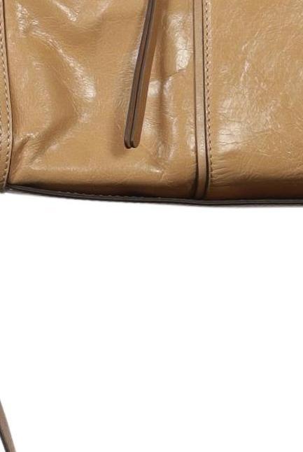 Tommy Hilfiger Collection Large Leather Handbag Beige 4
