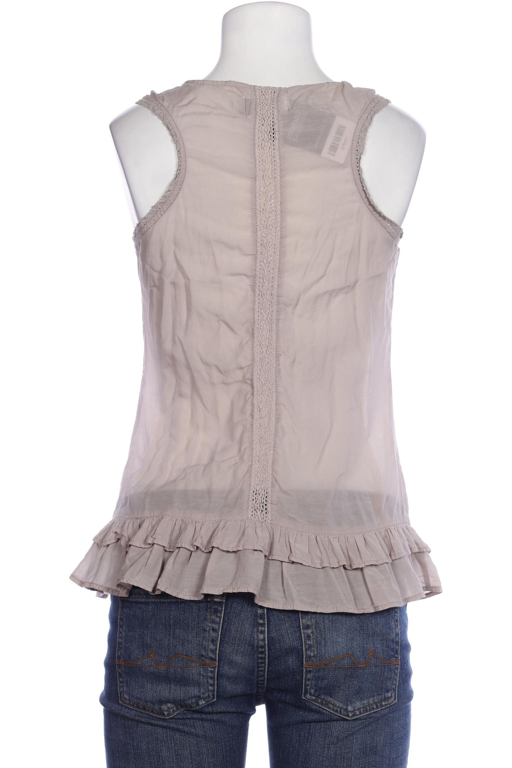 Tommy Hilfiger Denim Women's Blouse Gray Size S 9