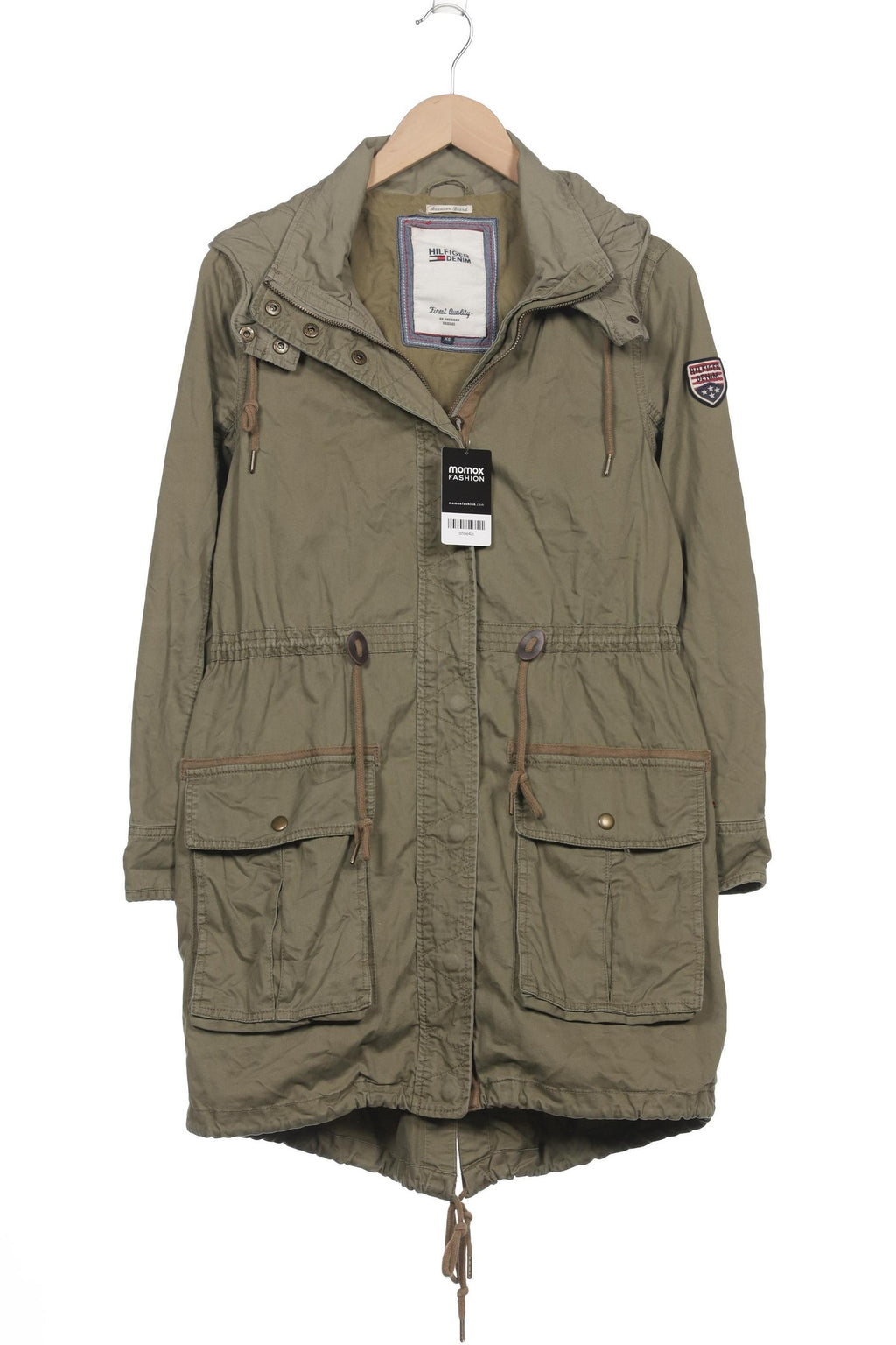 Tommy Hilfiger Denim Women's Coat Green Size XS 5