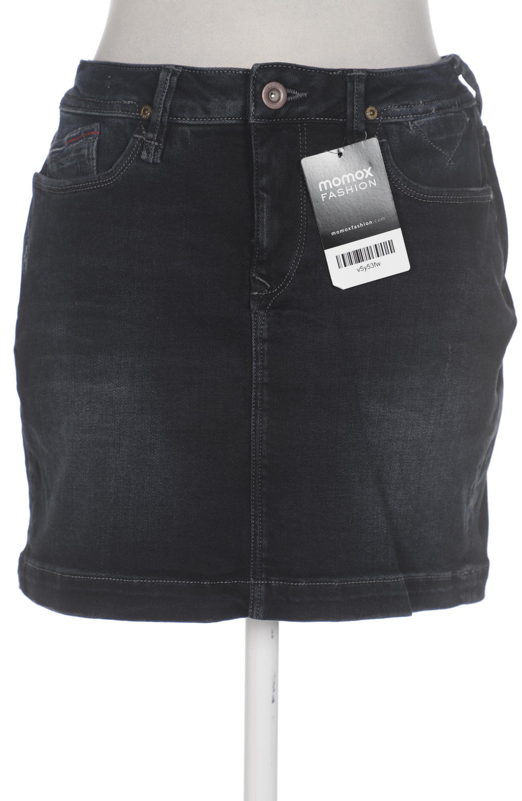 Tommy Hilfiger Denim Damen Rock Marineblau Gr. S 7
