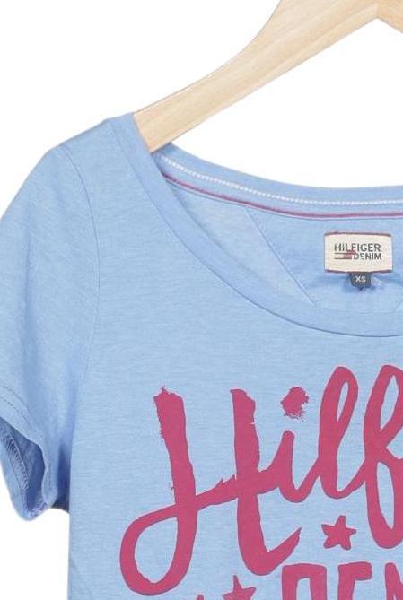 Tommy Hilfiger Denim T-Shirt Light Blue XS 3