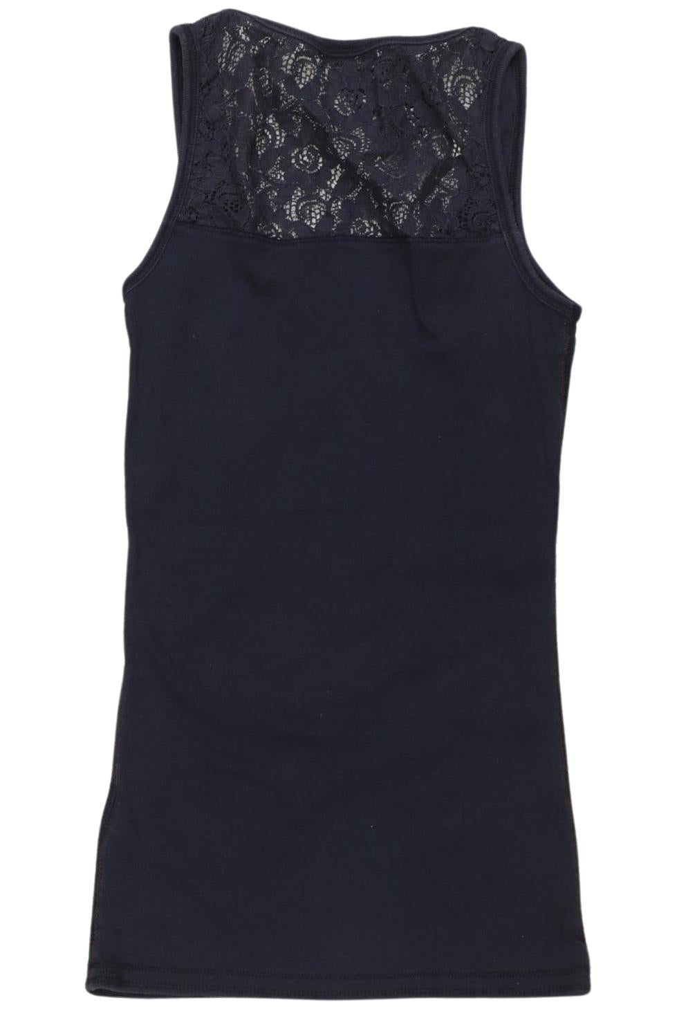 Tommy Hilfiger Denim Women's Top Navy Blue Size S 3