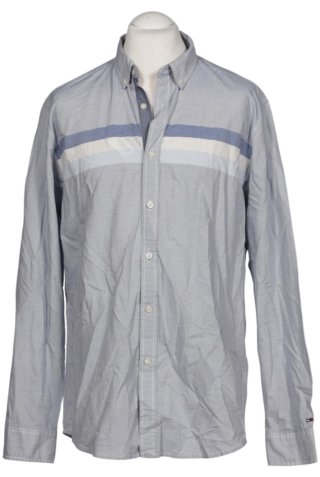 Tommy Hilfiger Denim Men Shirt Light Blue XL Cotton 4