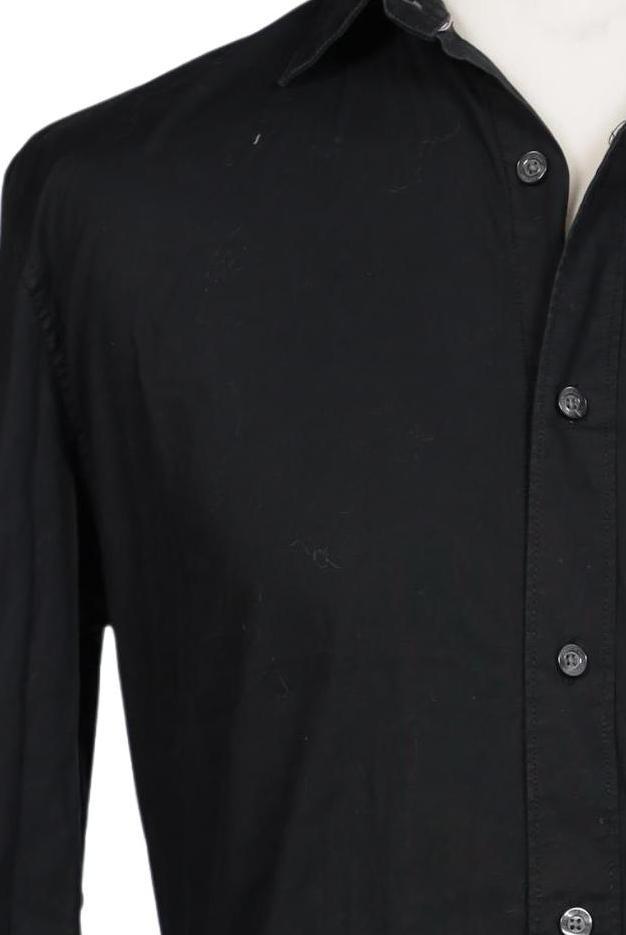 Tommy Hilfiger Denim Men Shirt Black L Cotton Elasthan 7