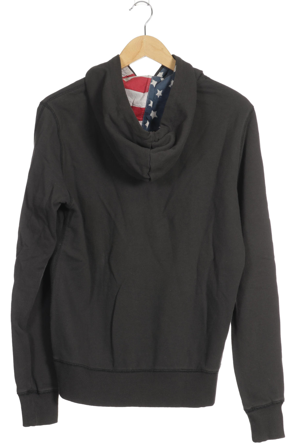 Tommy Hilfiger Denim Men's Hoodie Gray Size S Cotton 5