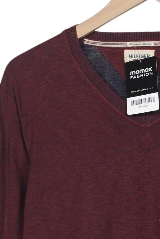 Tommy Hilfiger Denim Men's Pullover Bordeaux Size L Cotton 4