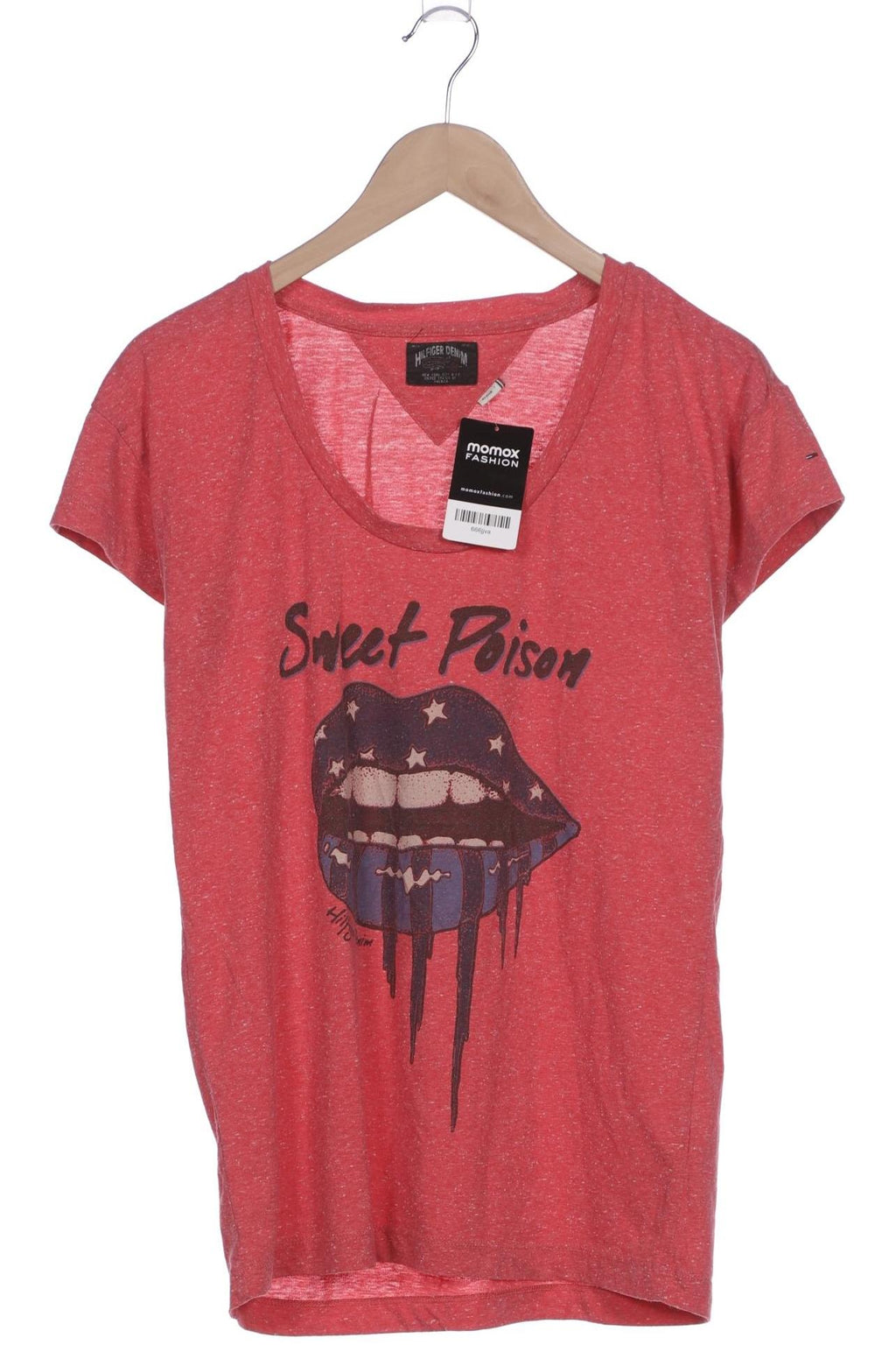 Tommy Hilfiger Denim T-shirt homme, Rouge, Taille M 4