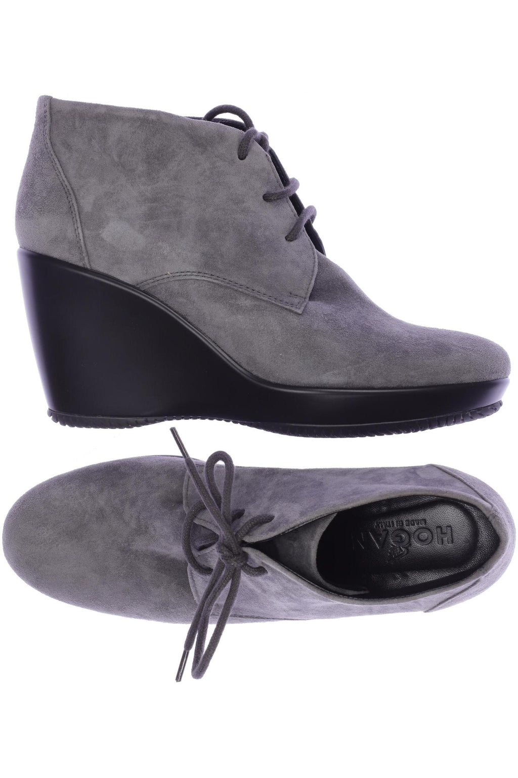 Hogan Women's Ankle Boot Gray EU 38.5 3