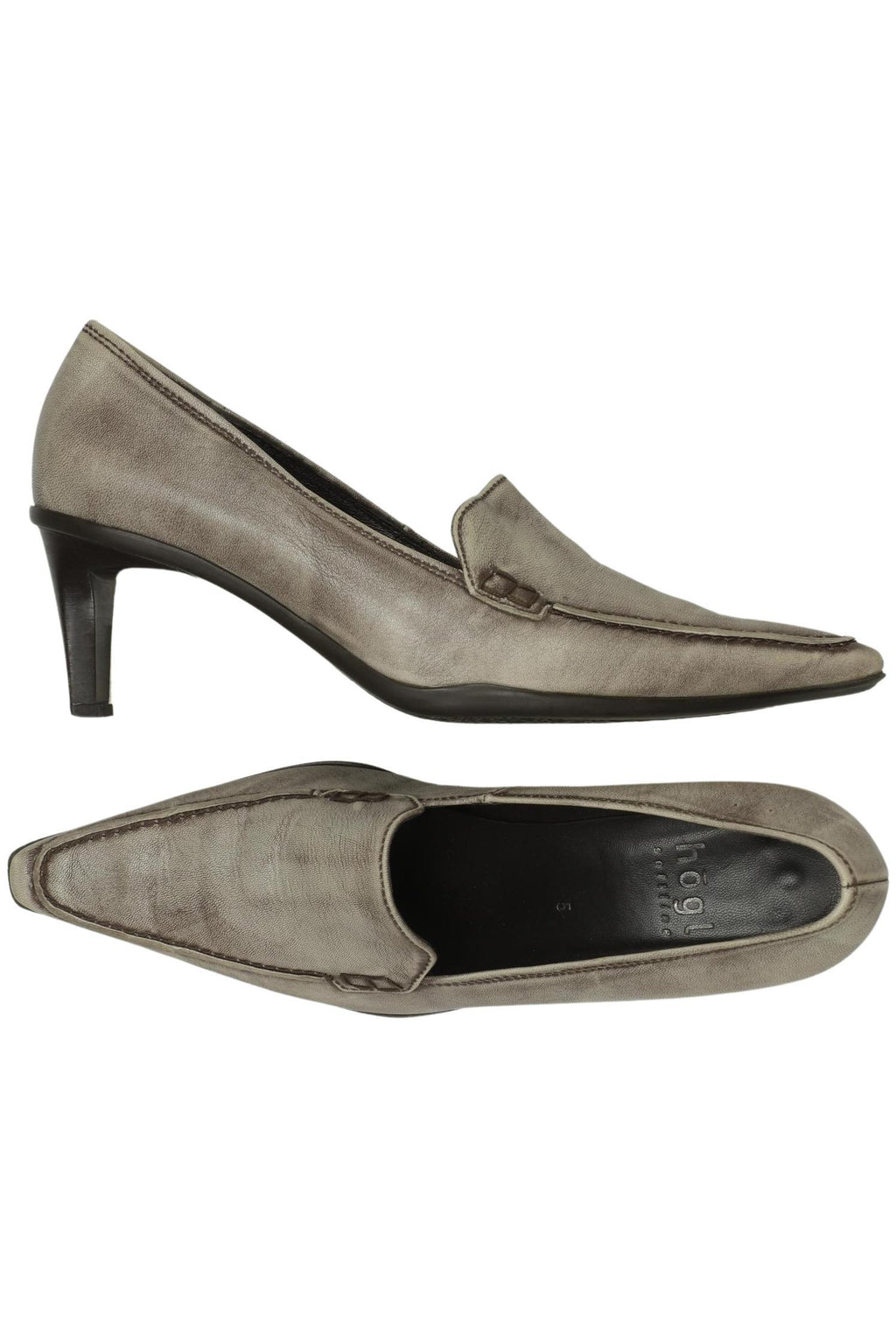 Högl Damen Pumps Grau EU 38 Leder 3