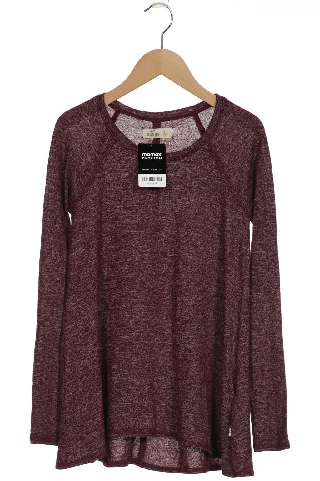 Pull Femme Hollister Bordeaux XS 4