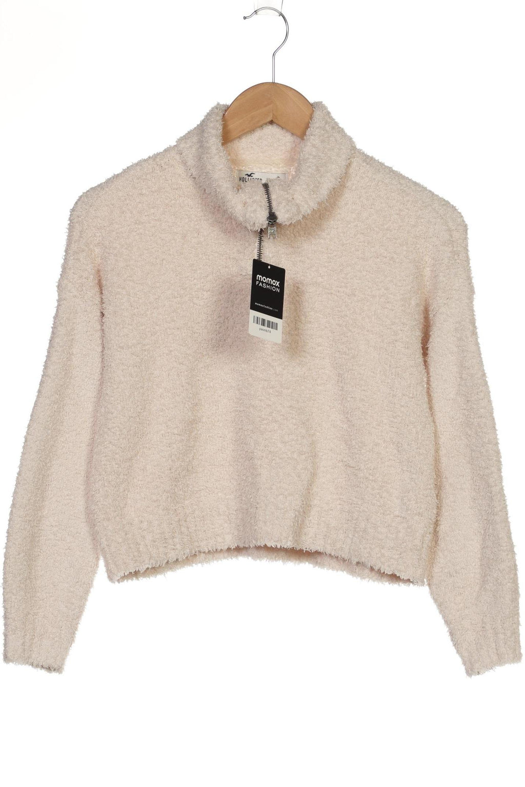 Hollister Women's Pullover Cream-White Size S 9