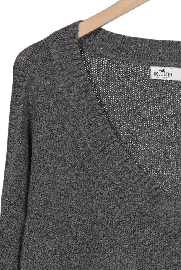 Hollister Women's Pullover Gray S Cotton Blend 4