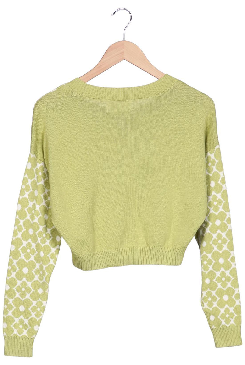 Hollister Women's Pullover Light Green XS Cotton 5