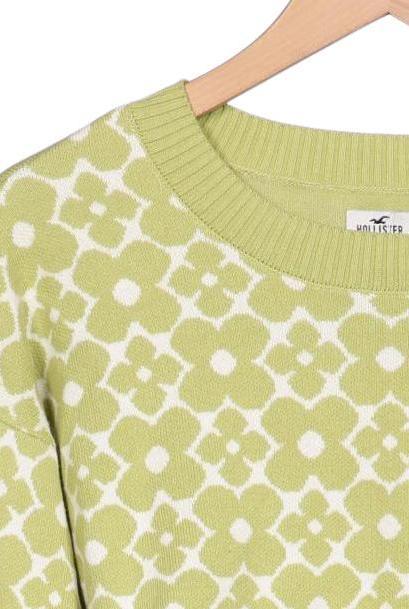 Hollister Women's Pullover Light Green XS Cotton 6