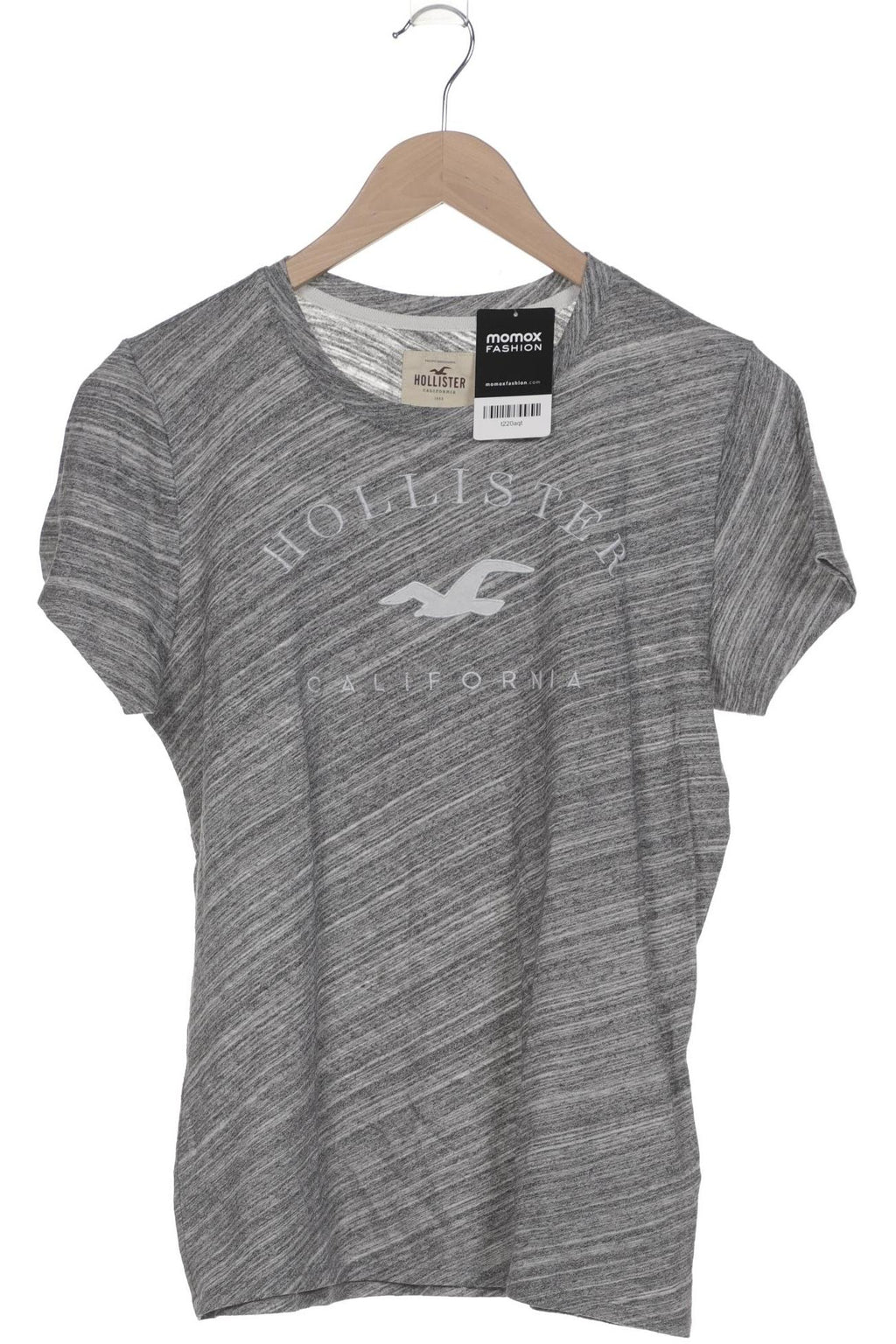 Hollister Women's T-Shirt Gray L 7
