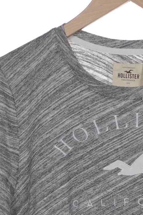 Hollister Women's T-Shirt Gray L 8