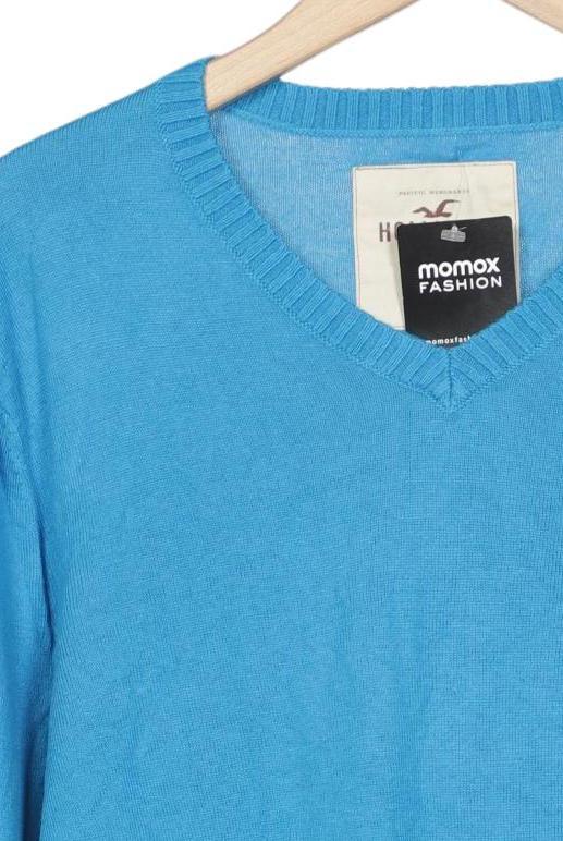 Hollister Herren Pullover Hellblau Gr. M 7