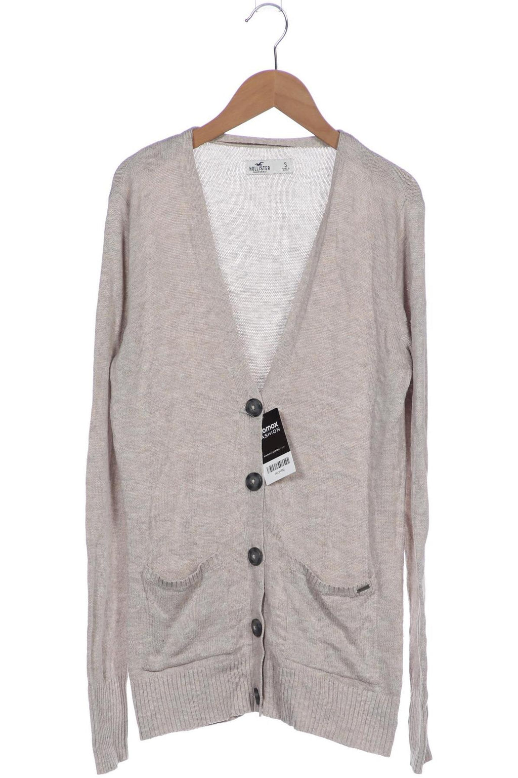 Cardigan Homme Hollister Beige Taille S 2